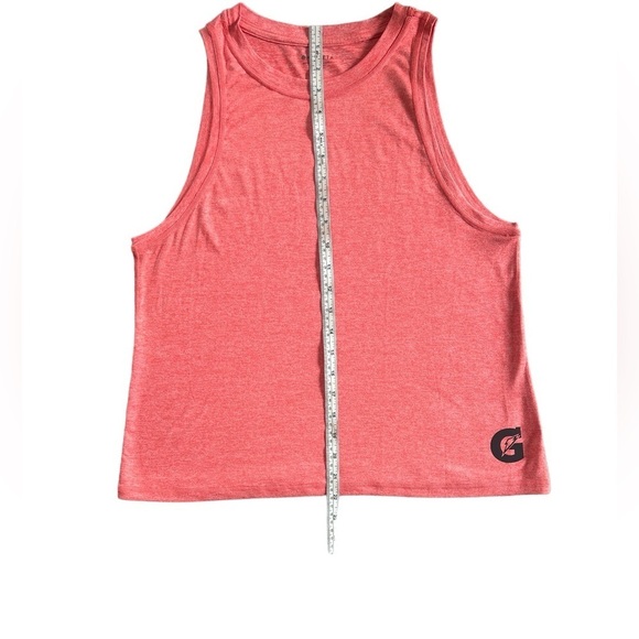 Athleta Tank Top with Gatorade logo Size Small orange - Picture 7 of 7